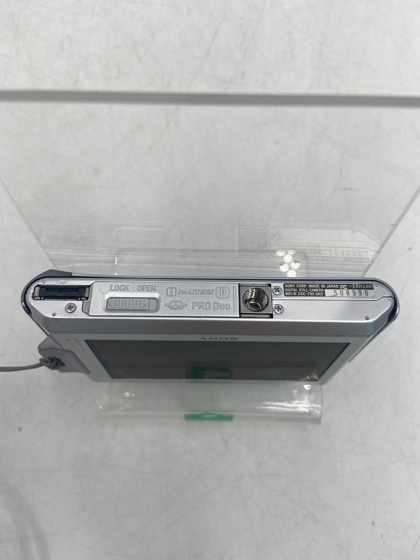 SONY Cyber-Shot Digital Camera DSC-T90 Silver