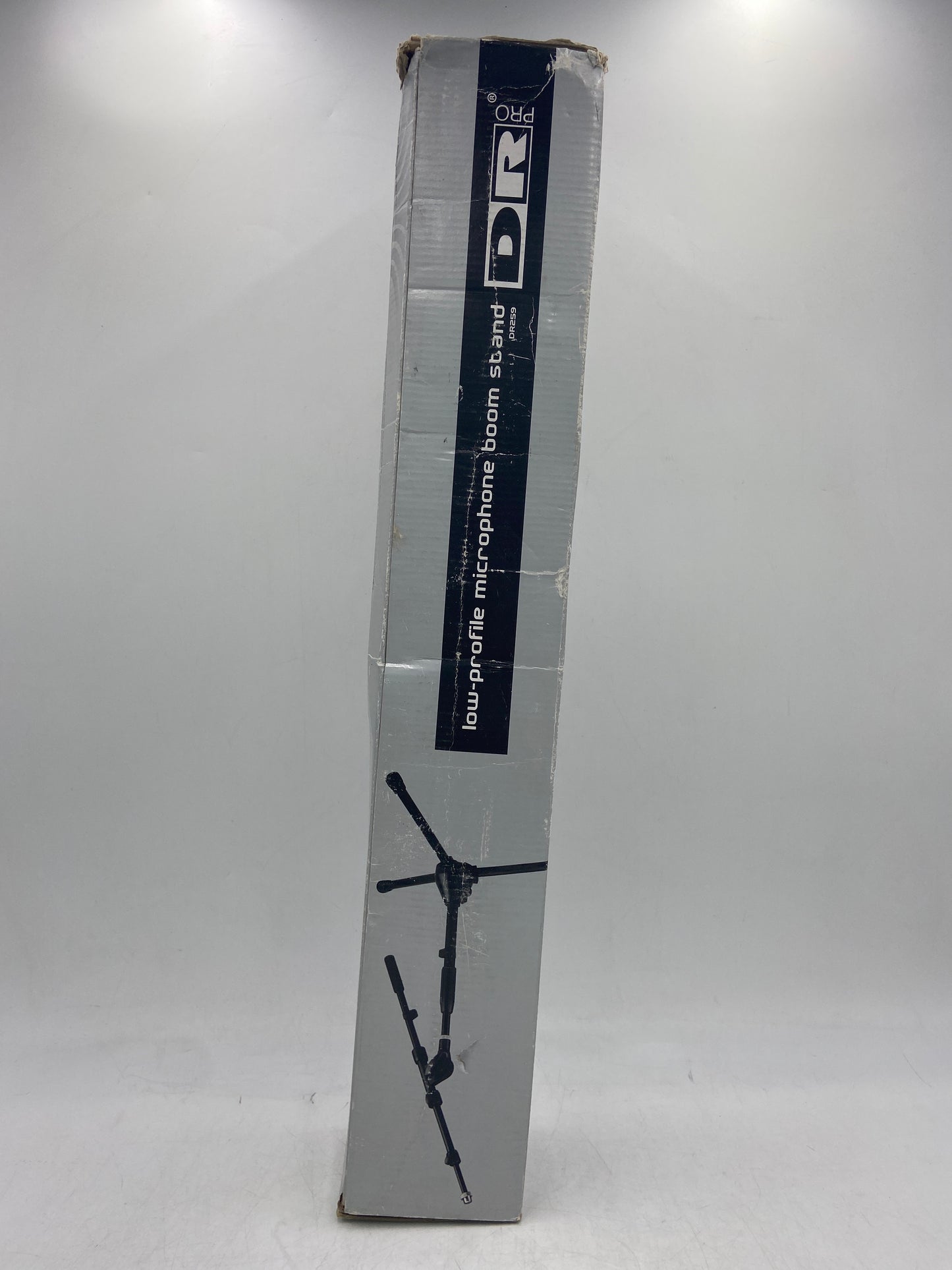 New DR PRO DR259  Low Profile Mic Boom Stand MS1500BK Black