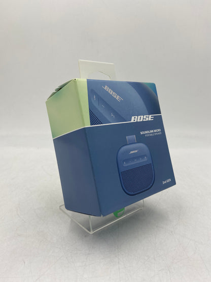 New Bose SoundLink Micro Wireless Portable Bluetooth Speaker Blue 895098-0200