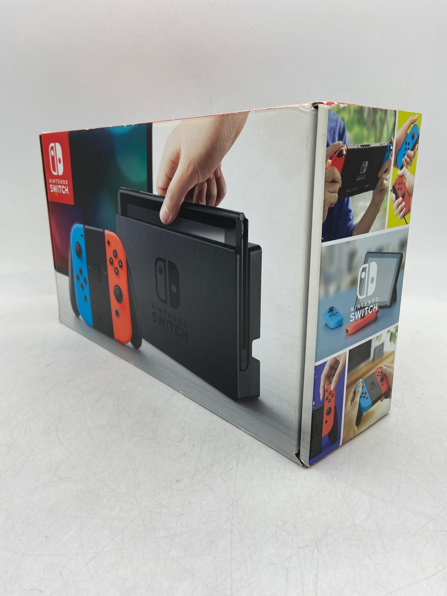Nintendo Switch v1 Console Gaming System HAC-001 Purple/Yellow