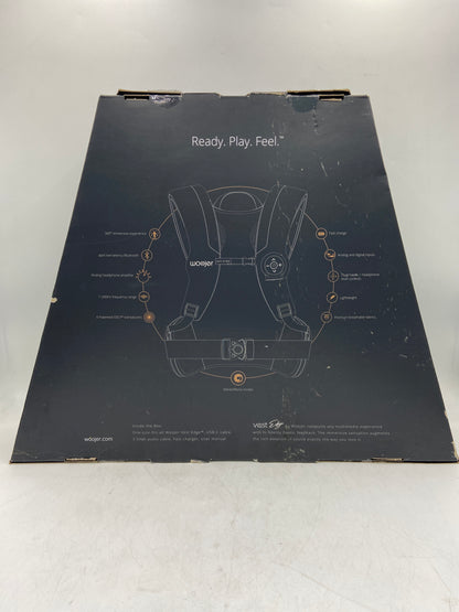 New Open Box Woojer Vest Edge Video Game VR Haptic Vest WJRVE101