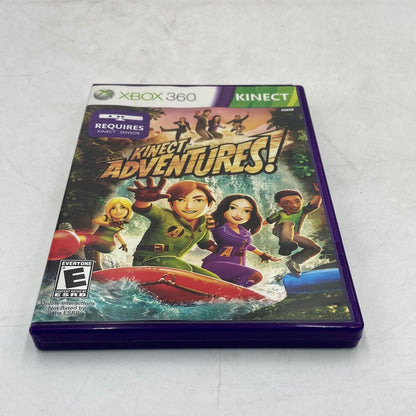 Kinect Adventures (Microsoft Xbox 360, 2010) Includes Manual + Insert