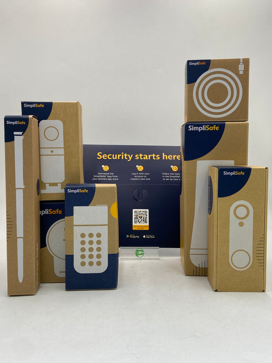 New SimpliSafe 8-Piece Camera Set Up Bundle Wireless Home Security Kit