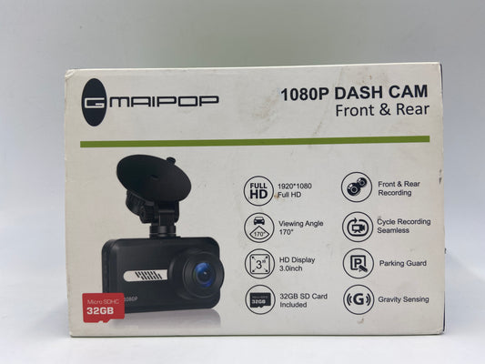 New Gmaipop 1080p Front & Rear Dashcam