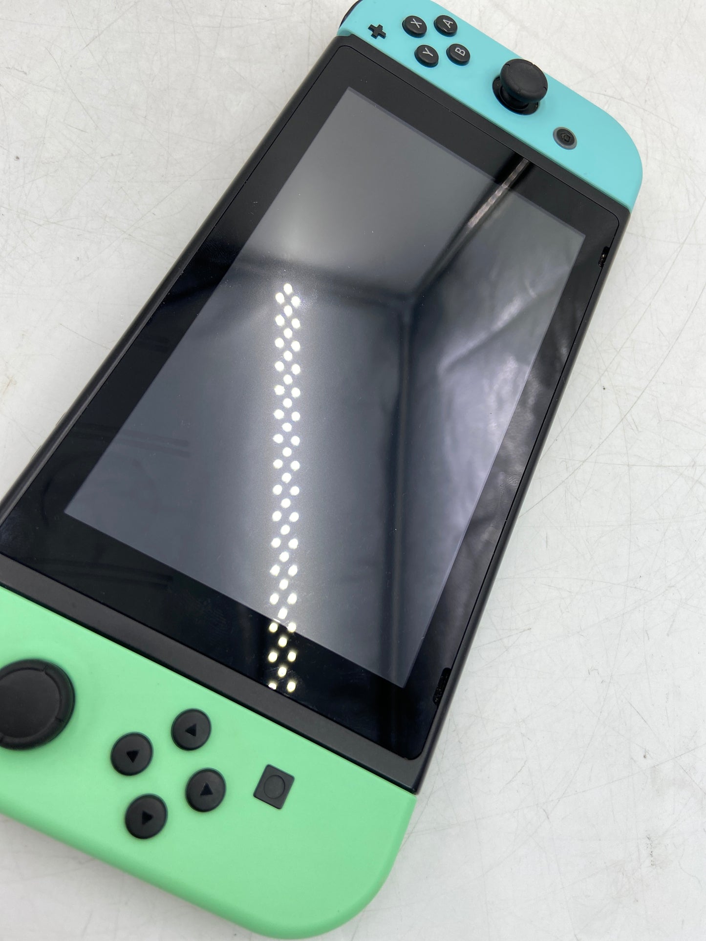 Nintendo Switch v1 Console Gaming System HAC-001 Animal Crossing Edition