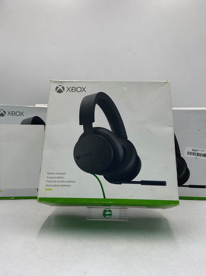 New Open Box LOT OF 3 Microsoft Stereo Headset for Xbox Series X/S, Xbox One Black Gaming Headset X0033EGZNH
