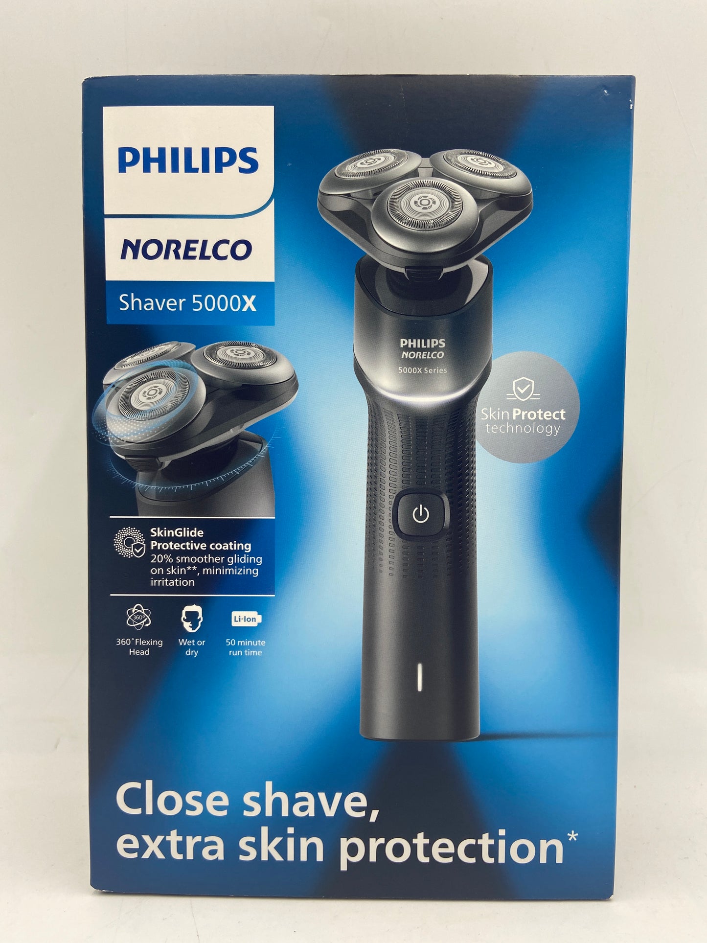 New PHILIPS NORELCO SHAVER 5000X WET/DRY SHAVER X5004/84