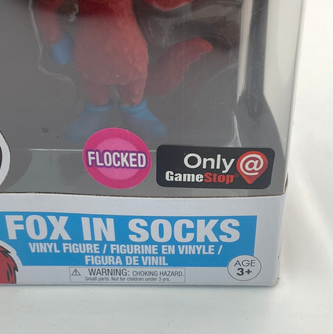 New Funko Pop Books Dr. Suess Fox In Socks Flocked 07