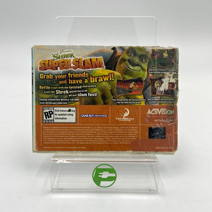 Madagascar (Nintendo GameBoy Advance, 2005) Manual Only