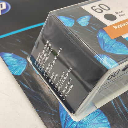 New HP 60 CC640WN Black Ink Cartridge