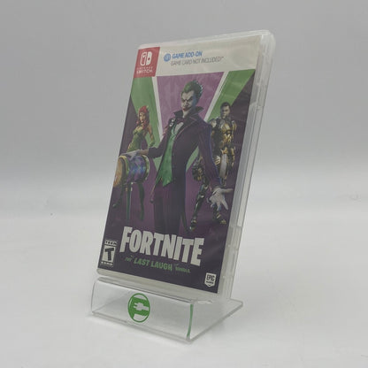 Fortnite: The Last Laugh Bundle (Nintendo Switch, 2020) Case Only