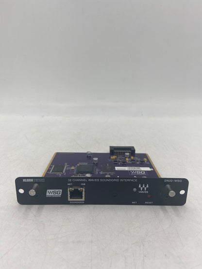 KlarkTeknik DN32-WSG 32 Channel Waves Soundgrid Interface