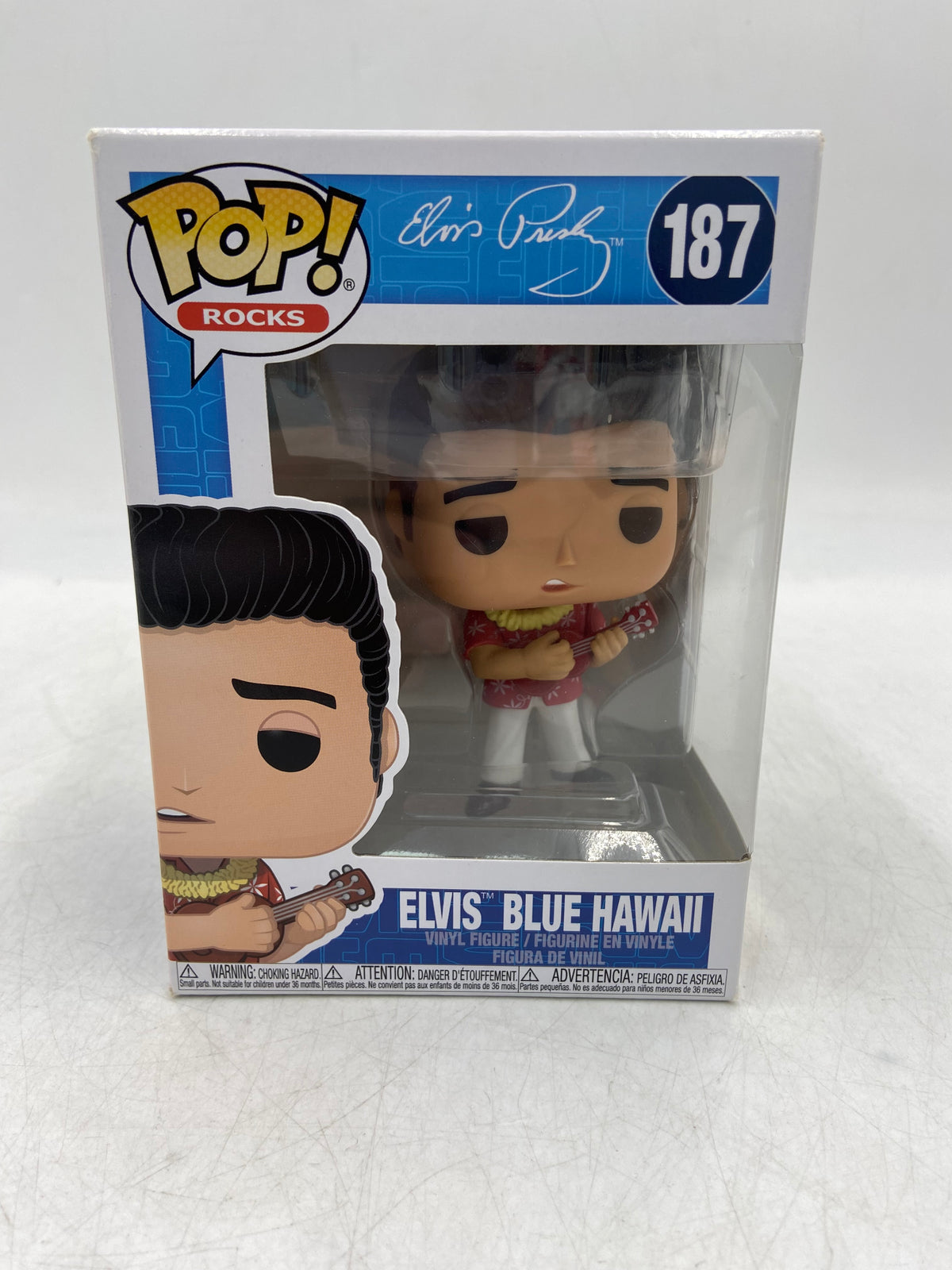 New Funko POP! Elvis Presley: Blue Hawaii Toy Vinyl Figure 187