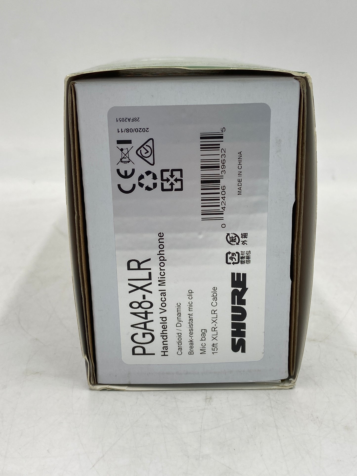 New SHURE Vocal Microphone Handheld Vocal Microphone PGA48-XLR