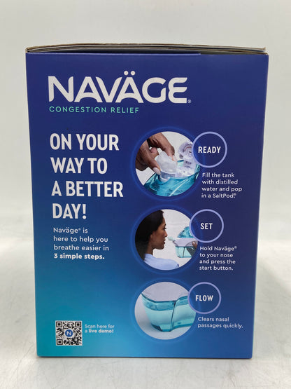 New Navage Congestion Relief Nose Cleansing Device