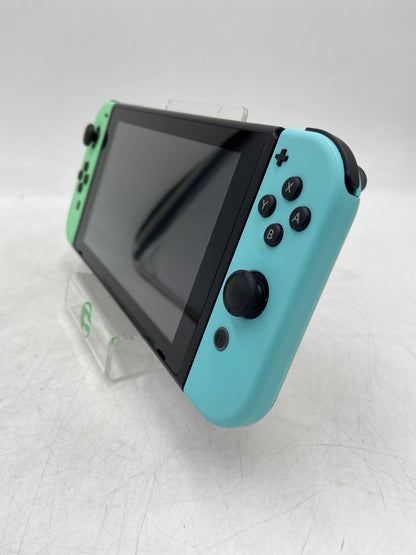 Nintendo Switch v1 Console Gaming System HAC-001 Animal Crossing Edition