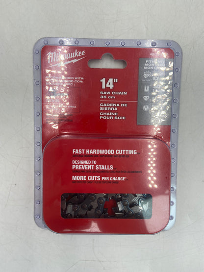 New Milwaukee 49-16-2744 14" Saw Chain