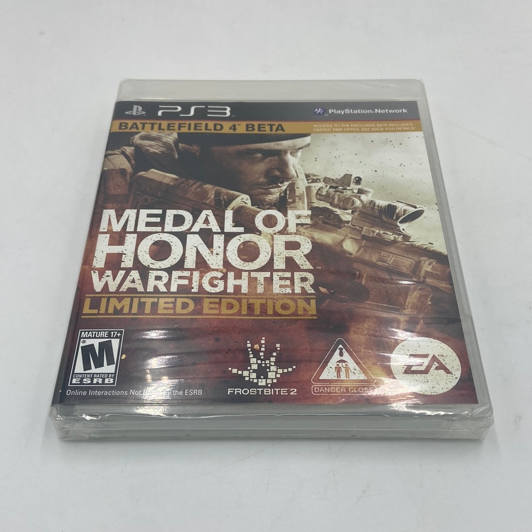 New Medal of Honor Warfighter [Limited Edition] (Sony PlayStation 3 PS3, 2012)