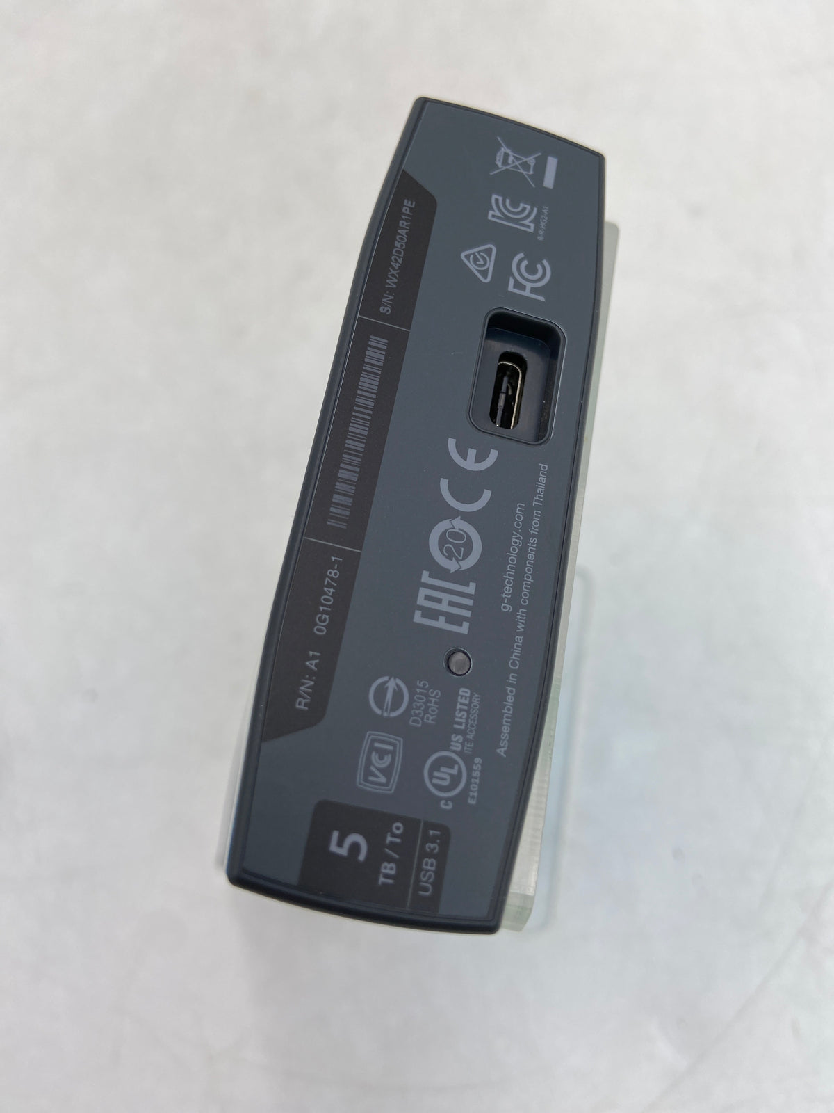 G-Technology 2.5" SanDisk ArmorATD Rugged 5TB USB-C to USB-C HDD 0G104781-1