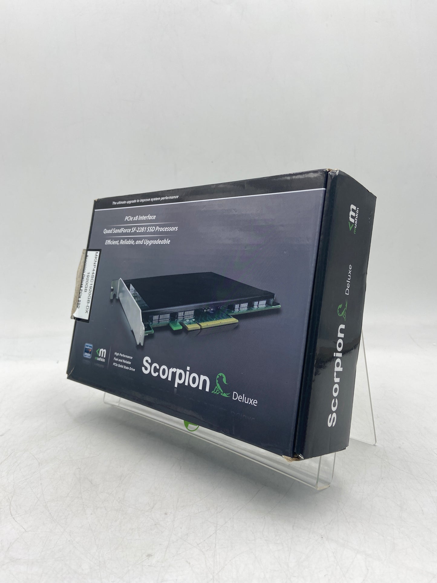 New Open Box Mushkin Deluxe Scorpion PCIE SSD 1920GB High Performance PCle Solid State Drive MKNP44SC1920GB-DX