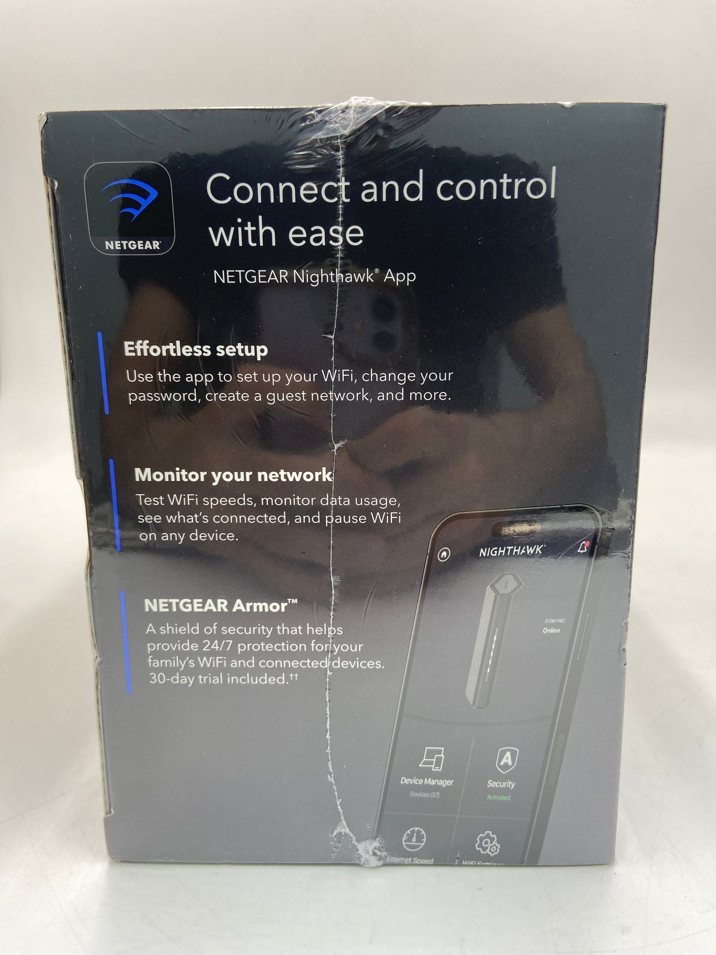 New NIGHTHAWK RS100 Dual-Band Router WiFi 7