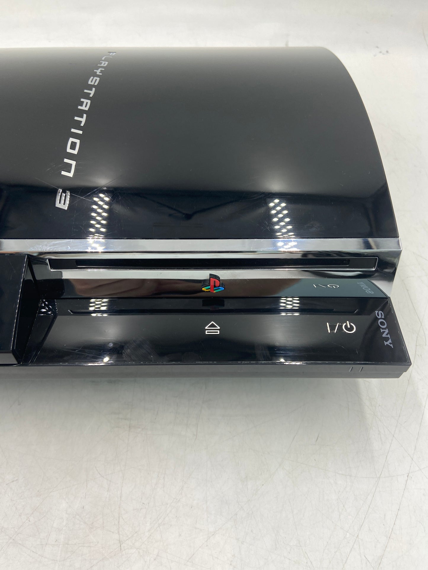 Sony PlayStation 3 Fat PS3 60GB Black Backwards Compatible Console Gaming System CECHA01
