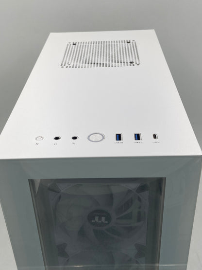 Thermaltake 2023 LCGS Avalanche i477T AIO Liquid Cooled CPU White Gaming Desktop Core i7-13700F 3.90GHz 32GB RAM 2TB NVMe MSI GeForce RTX 4070 Ti