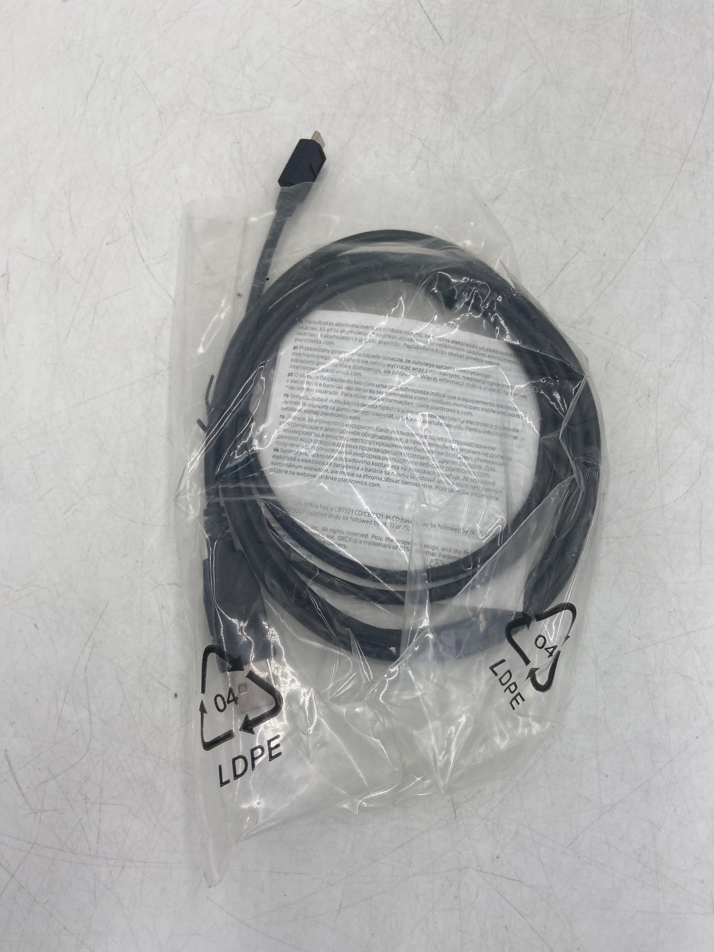 Poly SAVI 7300 OFFICE Headset For Computer And Desk Phone 145DA1