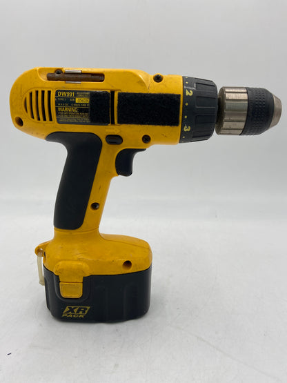 DeWalt DW991 14.4V Adjustable Clutch Cordless 3/8" VSR Drill