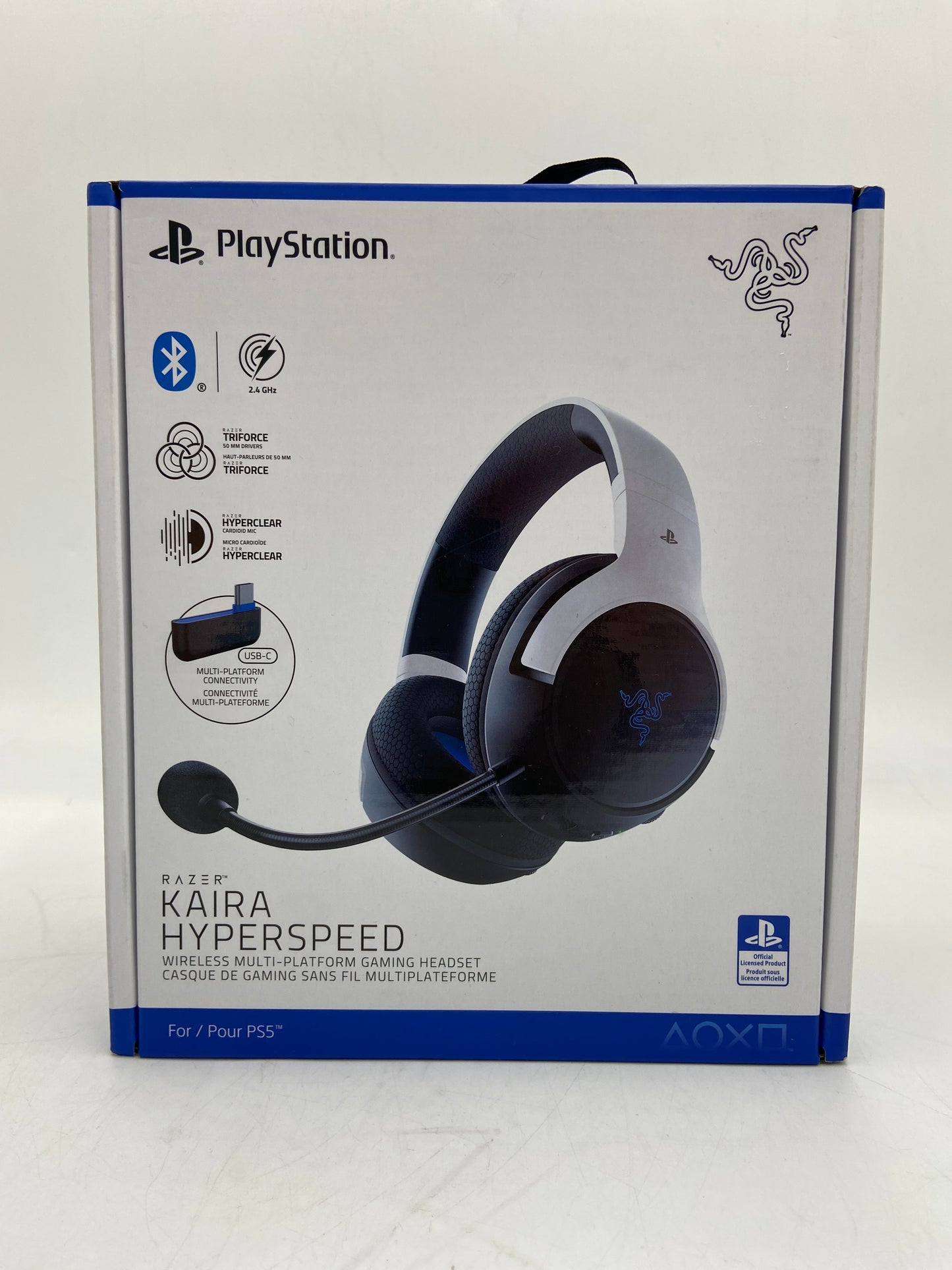 New Razer Kaira Hyperspeed PS5/PC Wireless Multiplatform Gaming Headset RZ04-03
