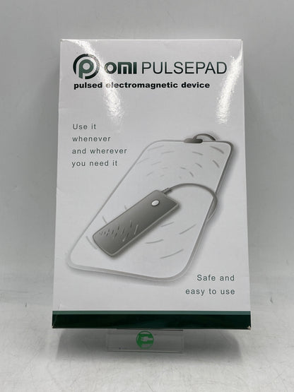New Open Box Omi Pulsepad Pulsed Electromagnetic Field Therapy Portable PEMF Pad