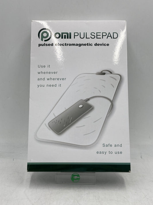 New Open Box Omi Pulsepad Pulsed Electromagnetic Field Therapy Portable PEMF Pad