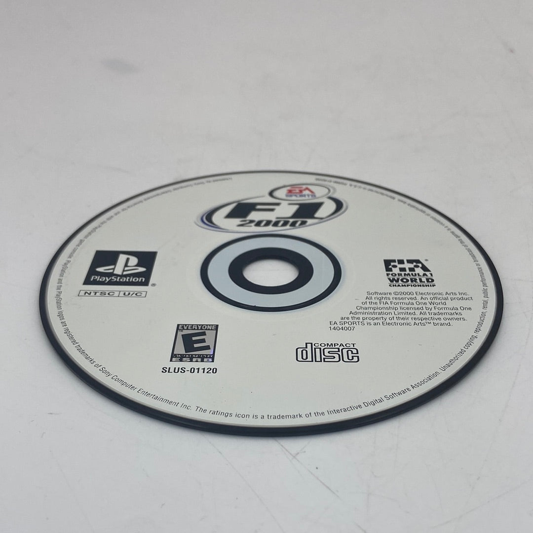 F1 2000 (Sony PlayStation 1 PS1, 2000) Disc Only