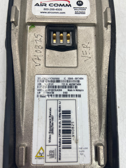 Motorola CP200D 16 Channel 2 Way Radio AAH01QDC9JA2AN