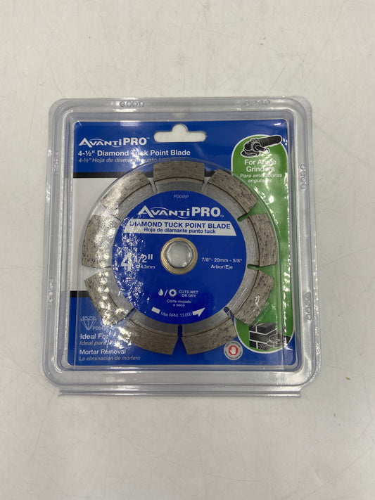 New AvantiPRO 4-1/2"  Diamond Tuck Point Blade PD045P