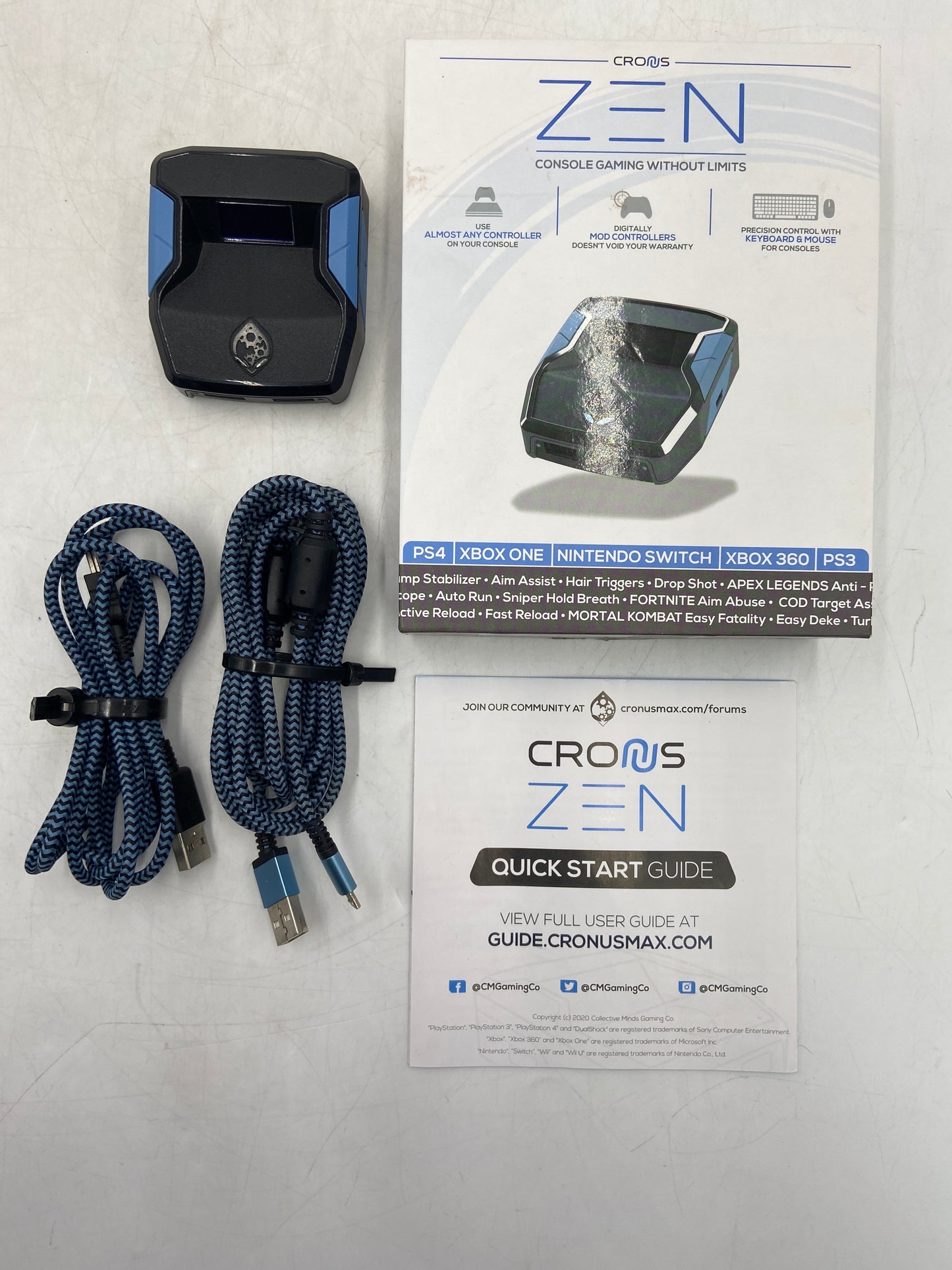 Cronus Zen for PS4/ XBOX ONE/ Switch / PS3 Video Game Console Accessory CM00053