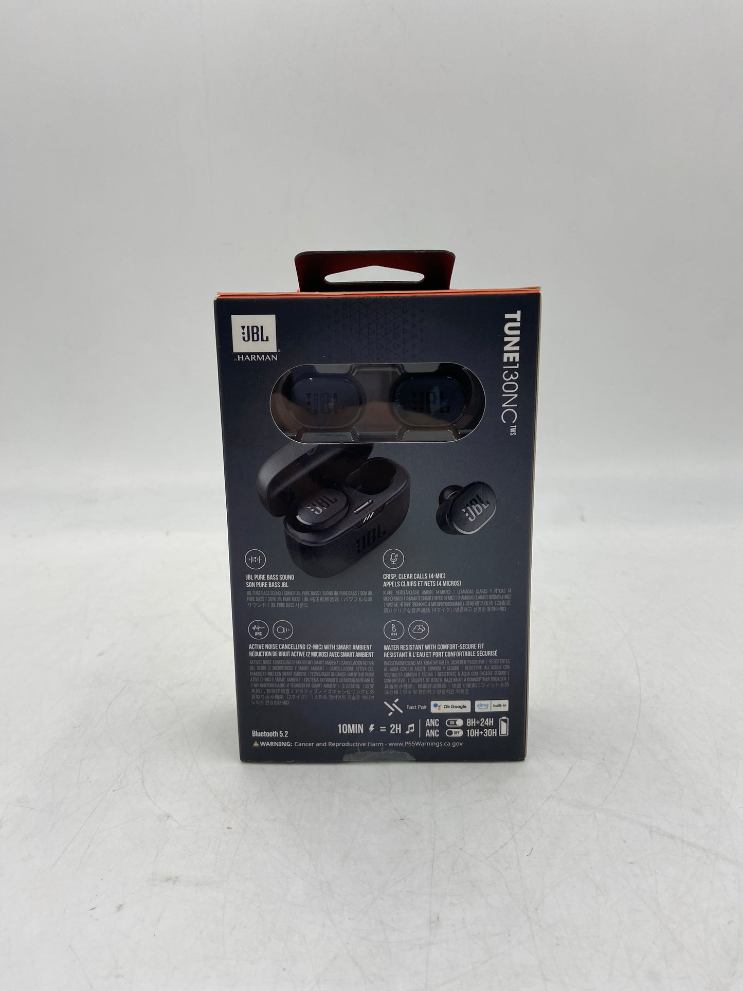 New JBL TUNE130NC Active Noise Cancelling In-Ear-Headphones