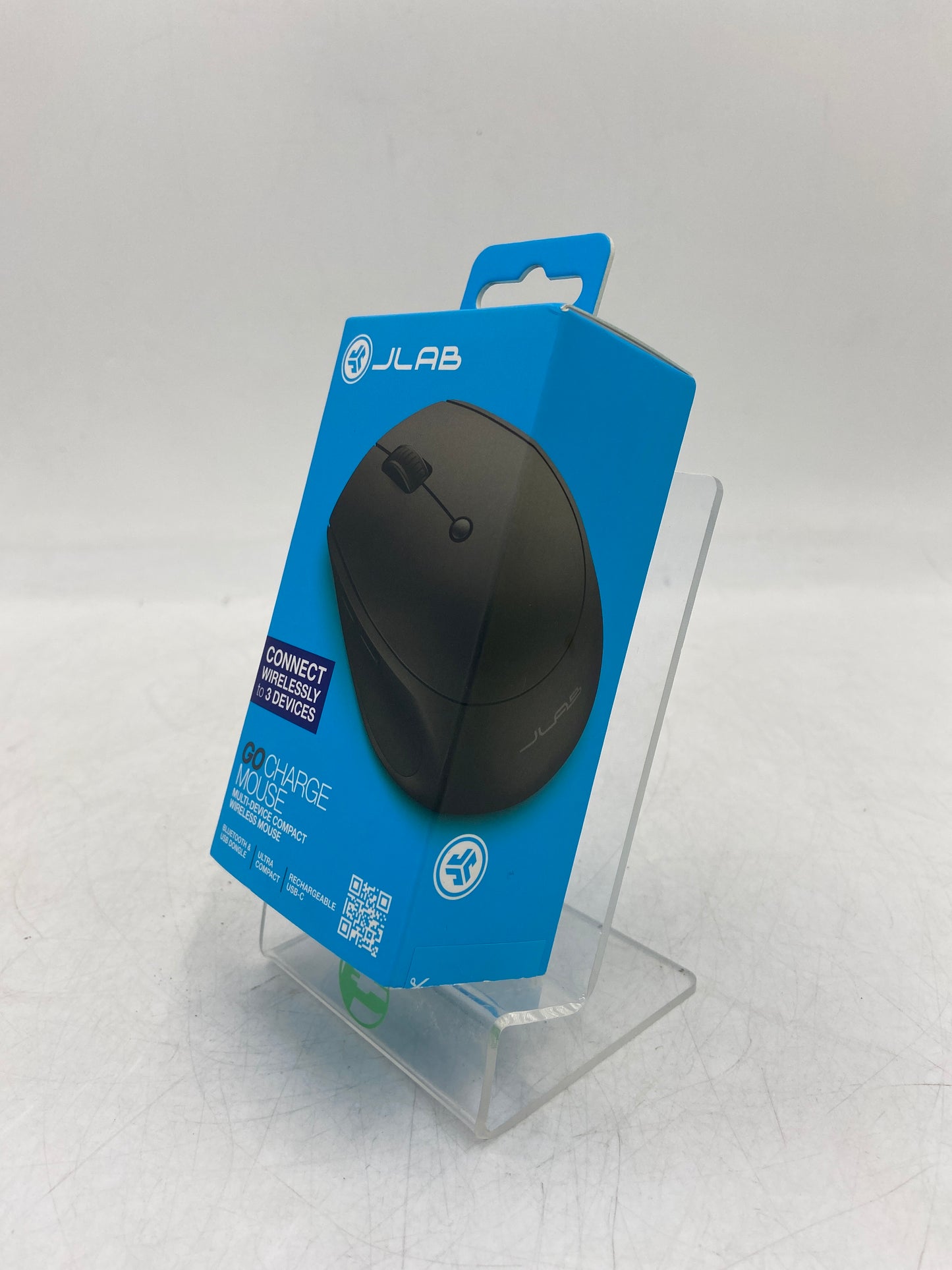 New JLAB Go Charge Mouse Multi-Device Compact Wireless Black Mouse MGOCHRGMSRBLK124