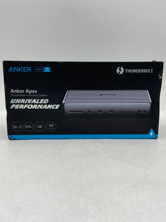 New Open Box Anker Anker Apex Series 7 Thunderbolt Docking Station A8397