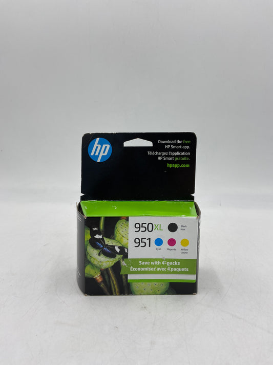New HP 950XL/951 C2P01FN Black, Yellow, Cyan and Magenta Ink Cartridge