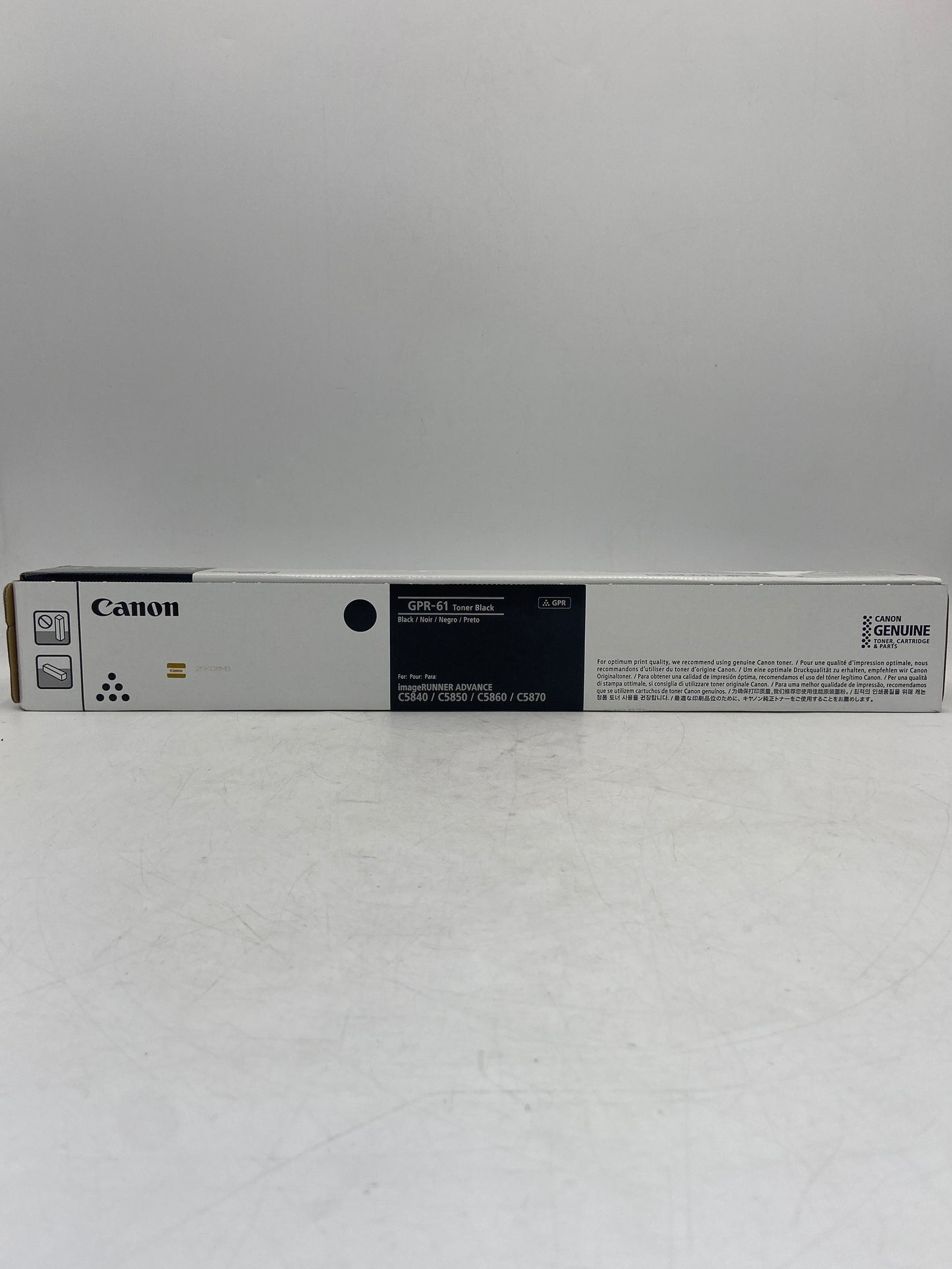 New Canon GPR-61 GPR-61 Black Toner Cartridge