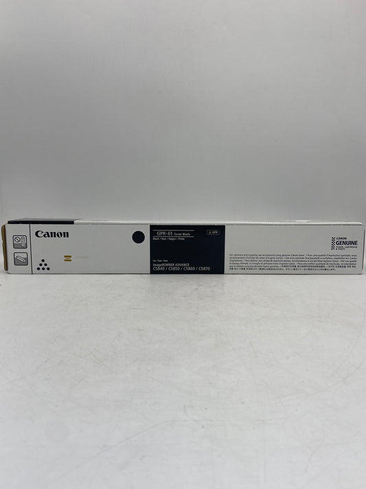 New Canon GPR-61 GPR-61 Black Toner Cartridge