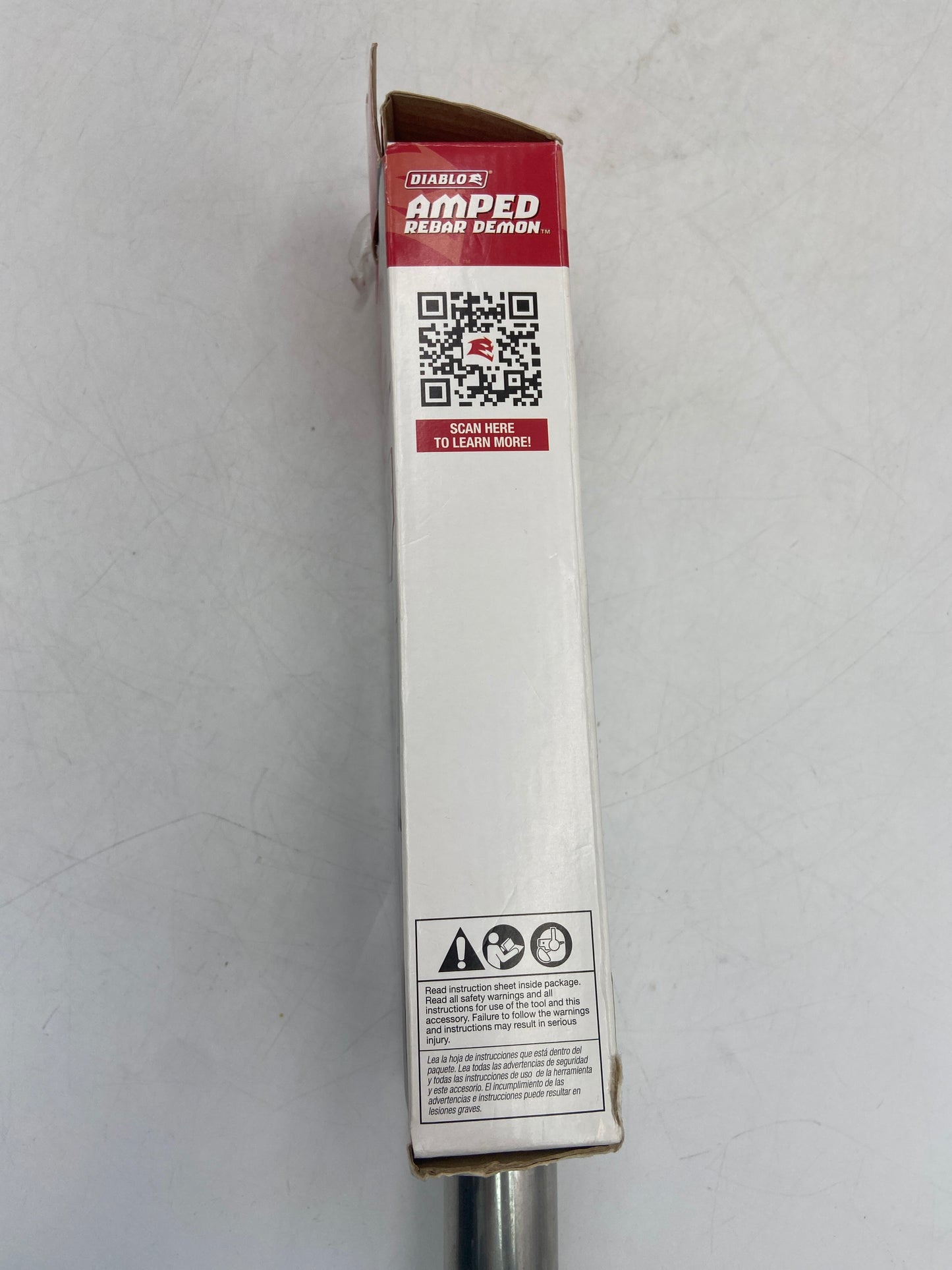 New Diablo Amped Rebar Demon 4 Cutter Full Carbide Head Vacuum Hammer Drill Bit 