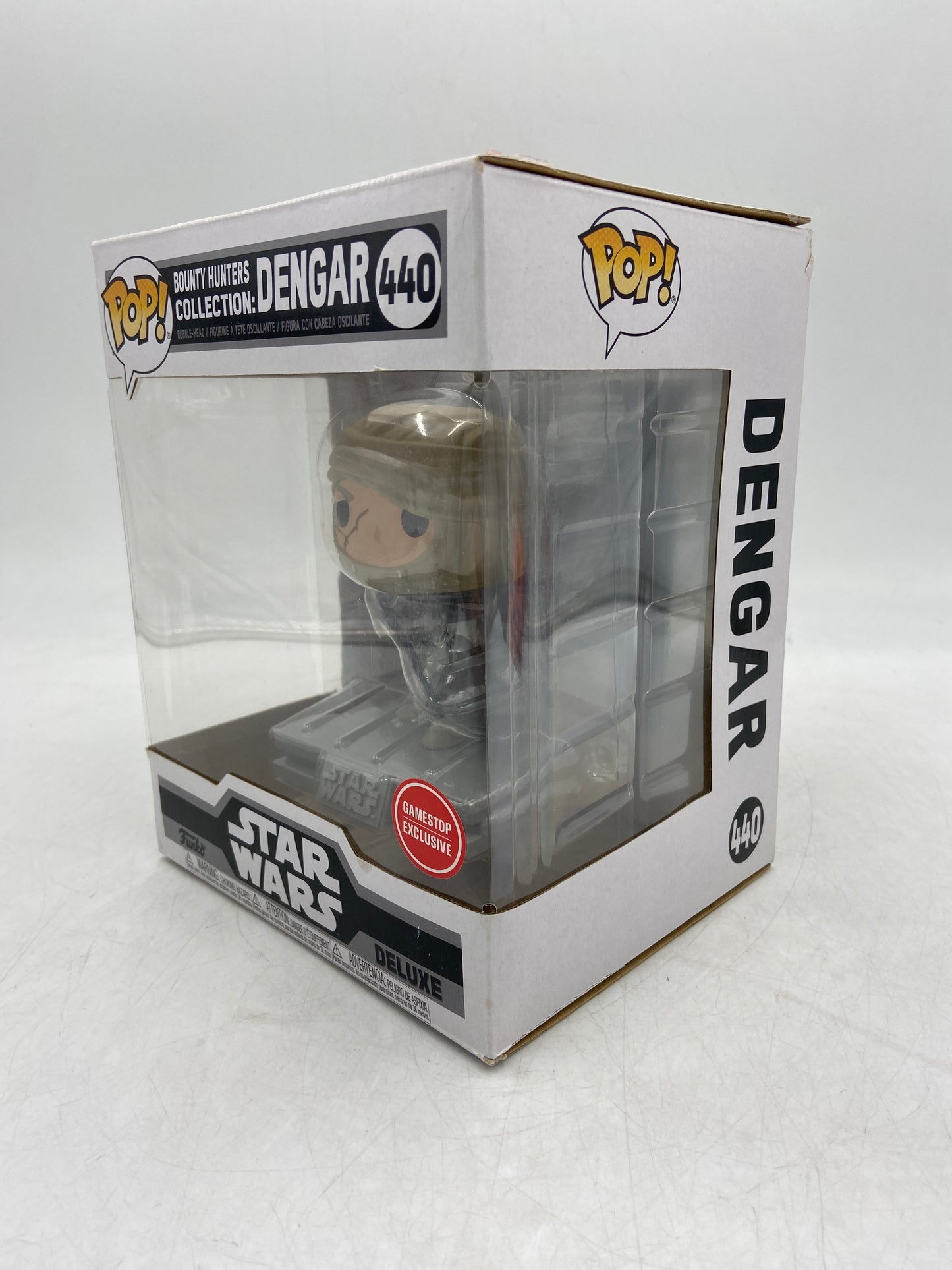 New Funko POP! Star Wars Deluxe Bounty Hunters Collection: Dengar Bobble-Head 440
