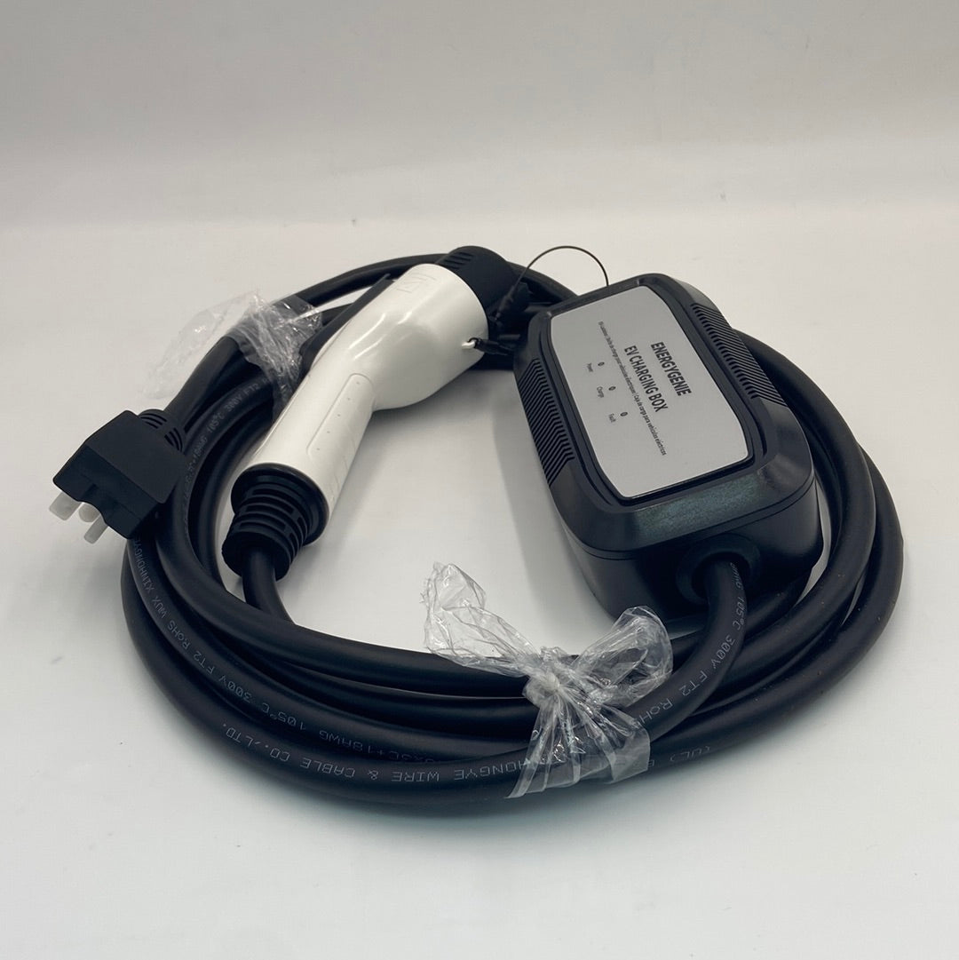 New Open Box Energy Genie EV Charging Box Electric Vehicle Charging Cable 2