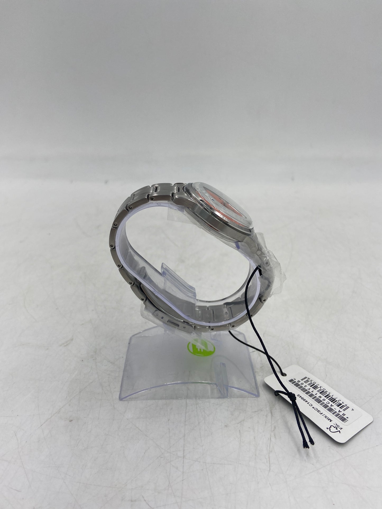 New Seiko Epson Orient Bambino Automatic Pink Dial Watch RA-AC0M11Y Stainless Steel Water Resistant Woman's Watch HAX-01V