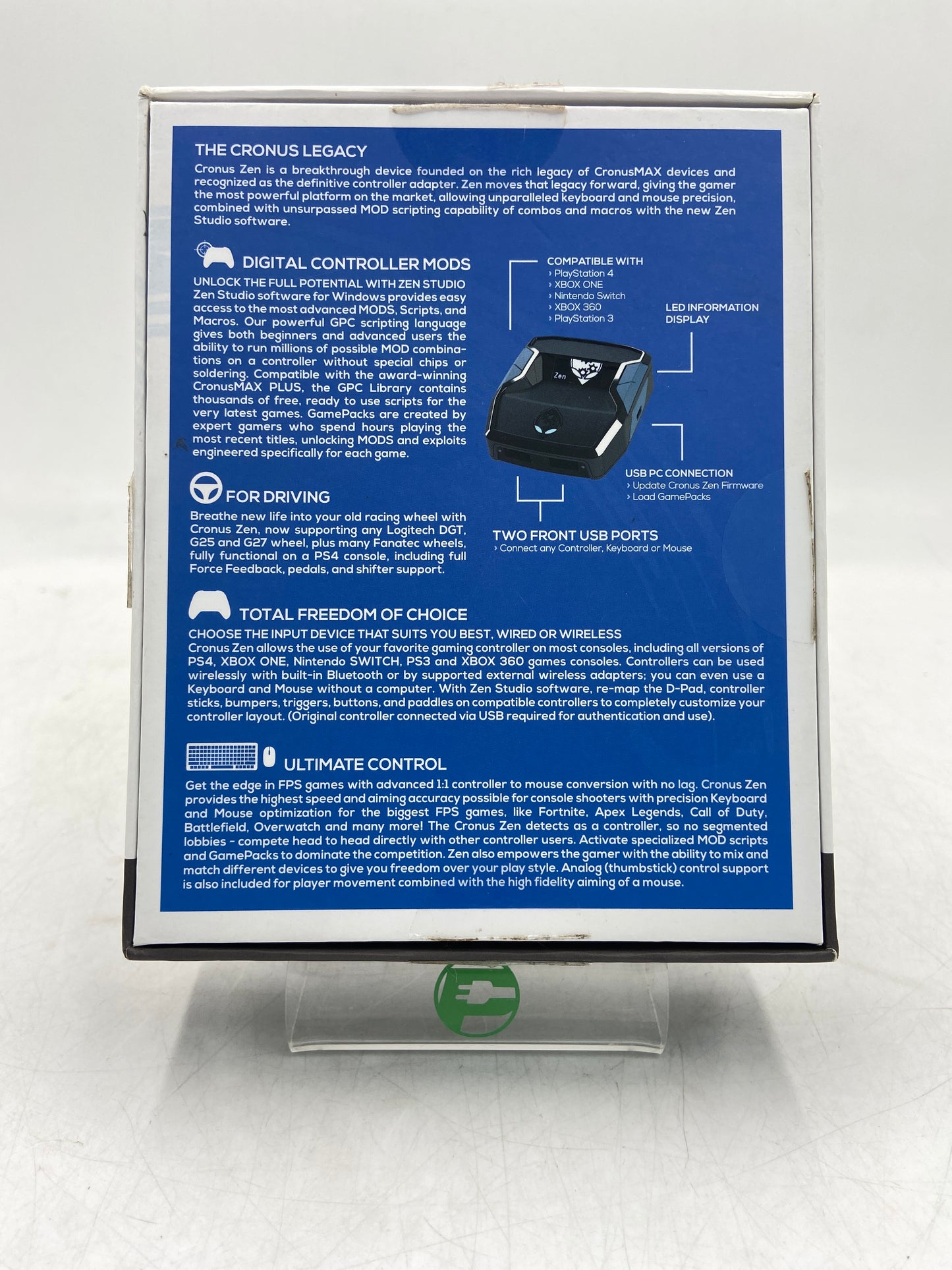 Cronus Zen for PS4/ XBOX ONE/ Switch / PS3 Video Game Console Accessory CM00053