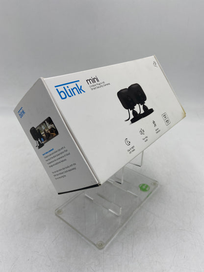 New Blink Mini- 2 Indoor Plug-In HD Black Smart Security Cameras