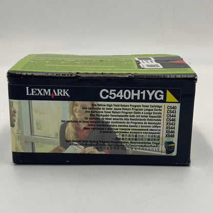 New Lexmark Toner Cartridge C540H1YG Yellow Ink Cartridge