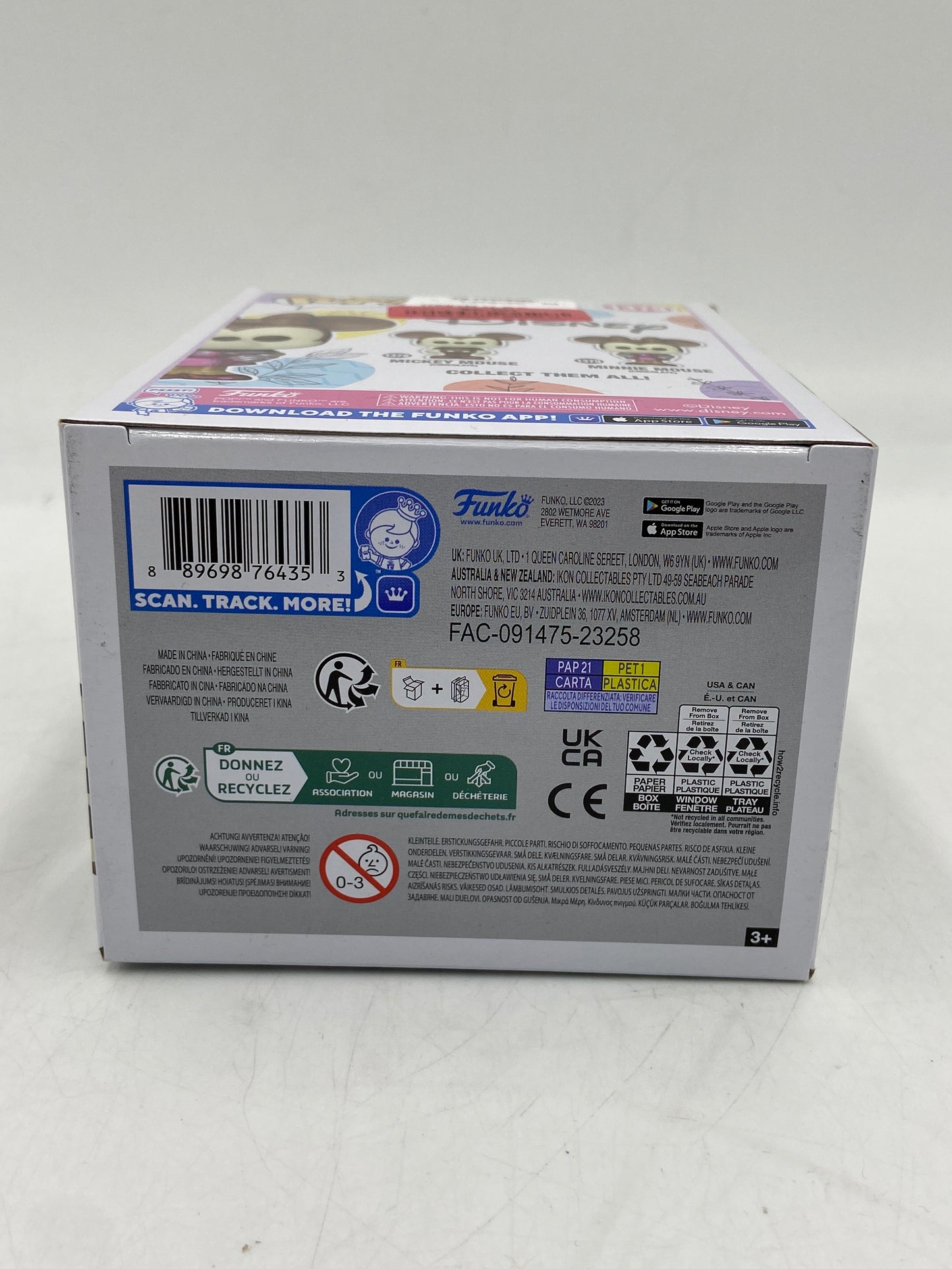 New Funko Minnie Mouse (Chocolate) Vinyl Figure 1379